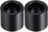 POSH FAITH Motorcycle Supplies Bracket Spacer (T12) 2 Pieces Black