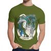 Studio Ghibli Totoro Spirit Away White Dragon Haku T Shirt Fashion Crewneck Custom Men S Harajuku