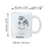 Jack Russell Terrier - Cup with a Dog, Personalized Cup with a Print, a Classic Gift for Everyone from the Art-Dog Brand
