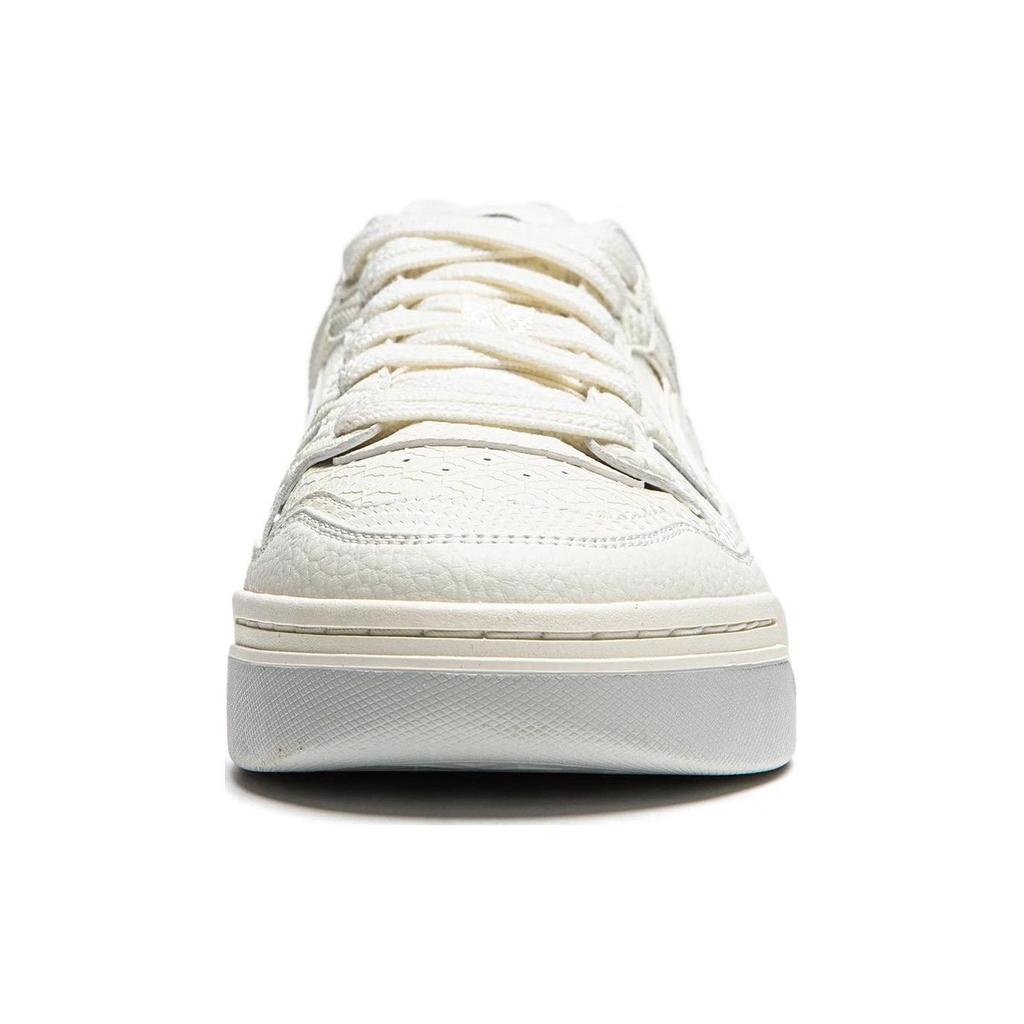 Li Ning Moon White 2.0 Slip Resistant, Abrasion Resistant, Breathable, Height Increasing Low top Skateboard Shoes Men's AGCU275-1