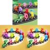 Wooden Magnetic Train With Number Blocks For Early Education Kids Development