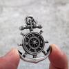 Unisex European Retro Stainless Steel Pendant Necklace
