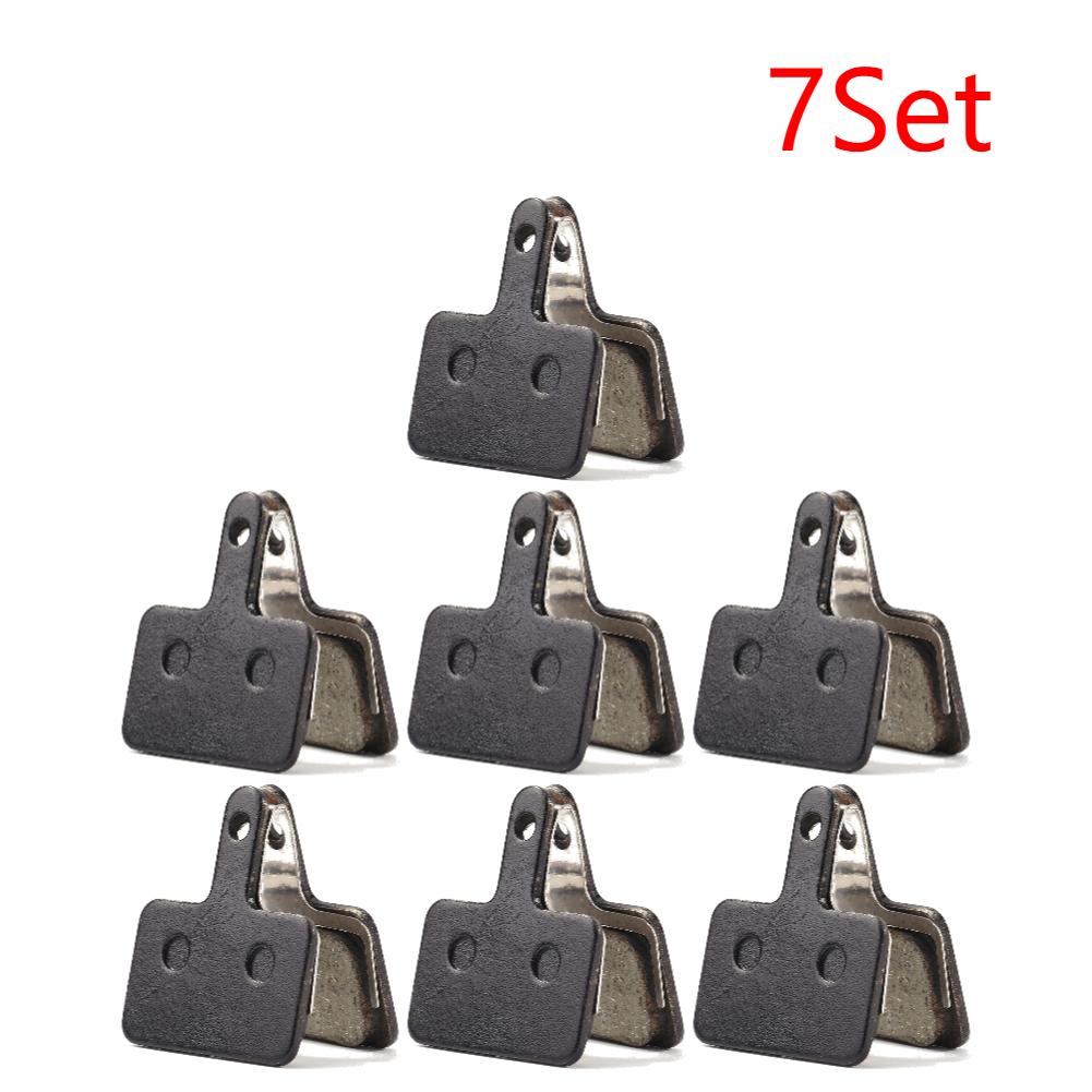 10-1 Set MTB Mountain Bicycle Disc Brake Pads for Shimano M375/M445/M446/M525/M465 Resin Semi-Metallic Cycling Brake Pad Parts