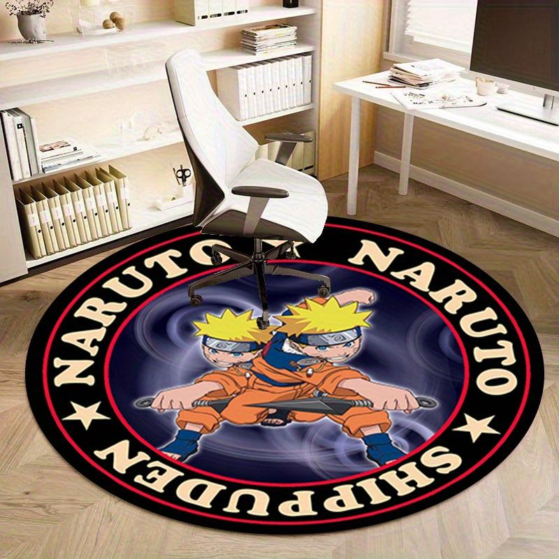 1pc Naruto Shippuden Anime Theme Circular Rug - Home Decor, Office Round Mat, Outdoor Gift Carpet for FansRC2775