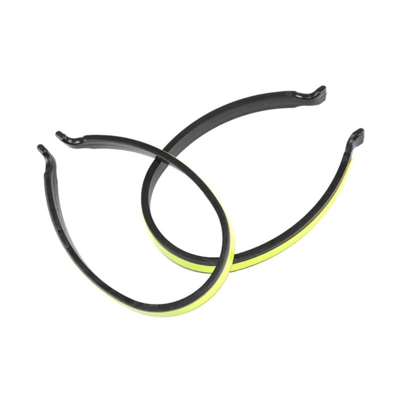 Reflective Trouser Pant Clip Cycling Ankle Safety Band Cycling Trouser Wrap Clip for Cycling Climbing Fishing Outdoor