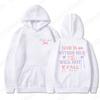 Women's Hoodies with Butterfly and Letter Print, Long Sleeves, Hooded, Christian Jesus God Graphic Hoodies, Harajuku Pulllovers