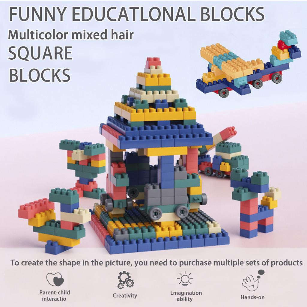 Giorgio Morandi Building Blocks Boys And Girls Darling Kindergarten Children'S Early Education Building Block Plastic Block Toy