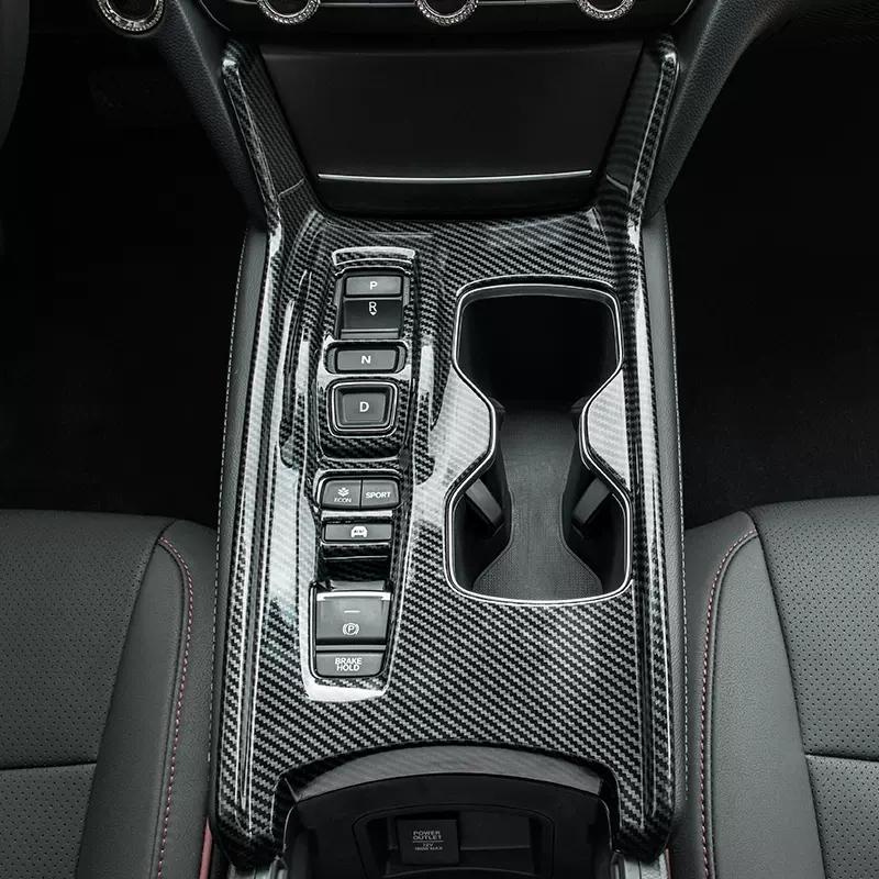 For Honda Accord 10th X  2018    2022 Hybrid Accessories ABS Car Central Console Gear Shift Knob Panel Cover Trim
