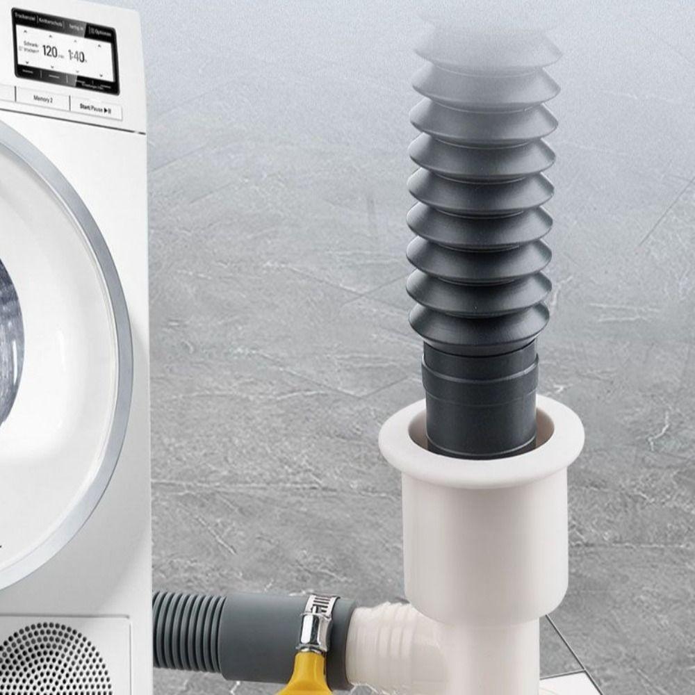 Anti-Return Washing Machine Drain Tee Dual-Purpose Drain Pipe Tee Adapter Floor Drain Joint  Sewer