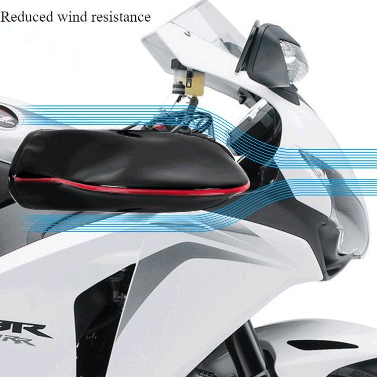 Handlebar Mittens Cold Weather Motorcycles Handlebar Mittens Windproof & Coldproof PU Handle Bar Warmer Covers