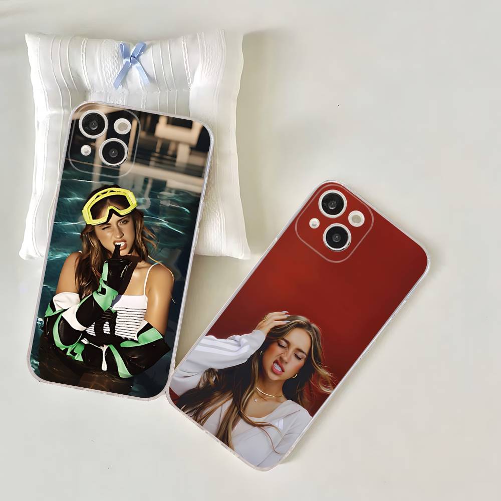 Canadian Female T-Tate Singer M-McRae Transparent Soft Phone Case For IPhone 15 12 14 16 17 13 Plus 11 Pro Max 13 Pro