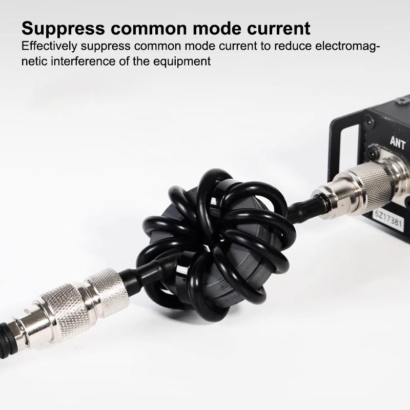 Em-25 Em-43 1.8-30Mhz Shortwave Choke Coil Magnetic Ring For Hf Shortwave Radio Signal Receiving Accessories