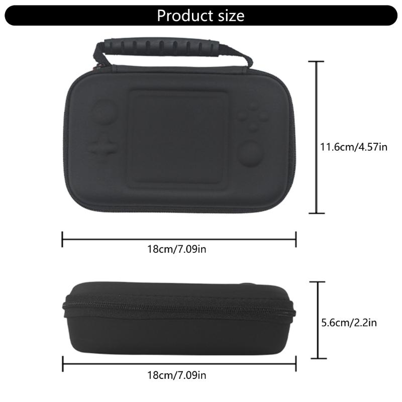 Portable Storage Bag for Retroid Pocket Mini Gaming Device Lightweight Organiser with Full Protections Against Scratches