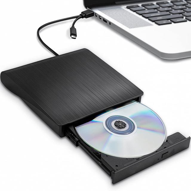 Portable USB External Optical Drive & Disc Burner