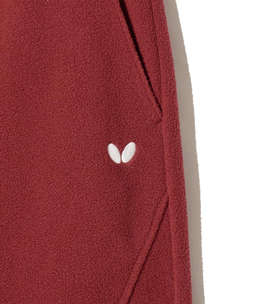Beoteopeullaiseupocheuweeo Active Fleece Pants Burgundy