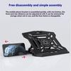 Suporte Ajustável para Laptop Alta Estabilidade Forte Capacidade de Carga Compacto Portátil Giratório Multi-Ângulo Antiderrapante Suporte para Notebook