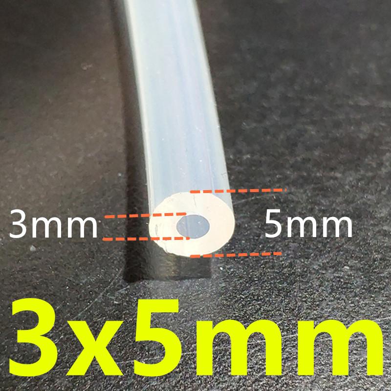 1 Meter 27 sizes 0.5mm to 12mm Food Grade Transparent Silicone Tube Rubber Hose Water Gas Pipe Dropshipping Sell At A loss