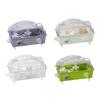 Compact Rodent Habitat with Adjustable Roof for Small Pets