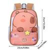New Capybara/Rabbit Capybara Backpack Large Capacity Multi-pocket School Bag Bookbags School Office