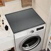 B02C-Dryer Mat For Top Of Dryer Silicone Washer Dryer Cover Top Washing Machine Cover Dust-Proof Waterproof Protector Mat