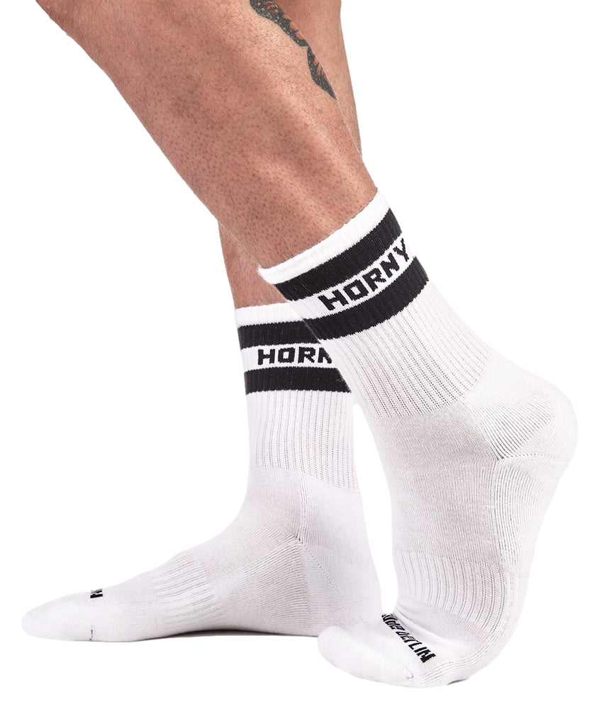 Chaussettes HORNY Fetish Half Socks - Barcode Berlin - CHAUSSETTES