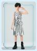 Kids' Cheerleading & Hip Hop Dance Sequin Costumes: Trendy Drummer-Inspired Outfits for Boys & Girls