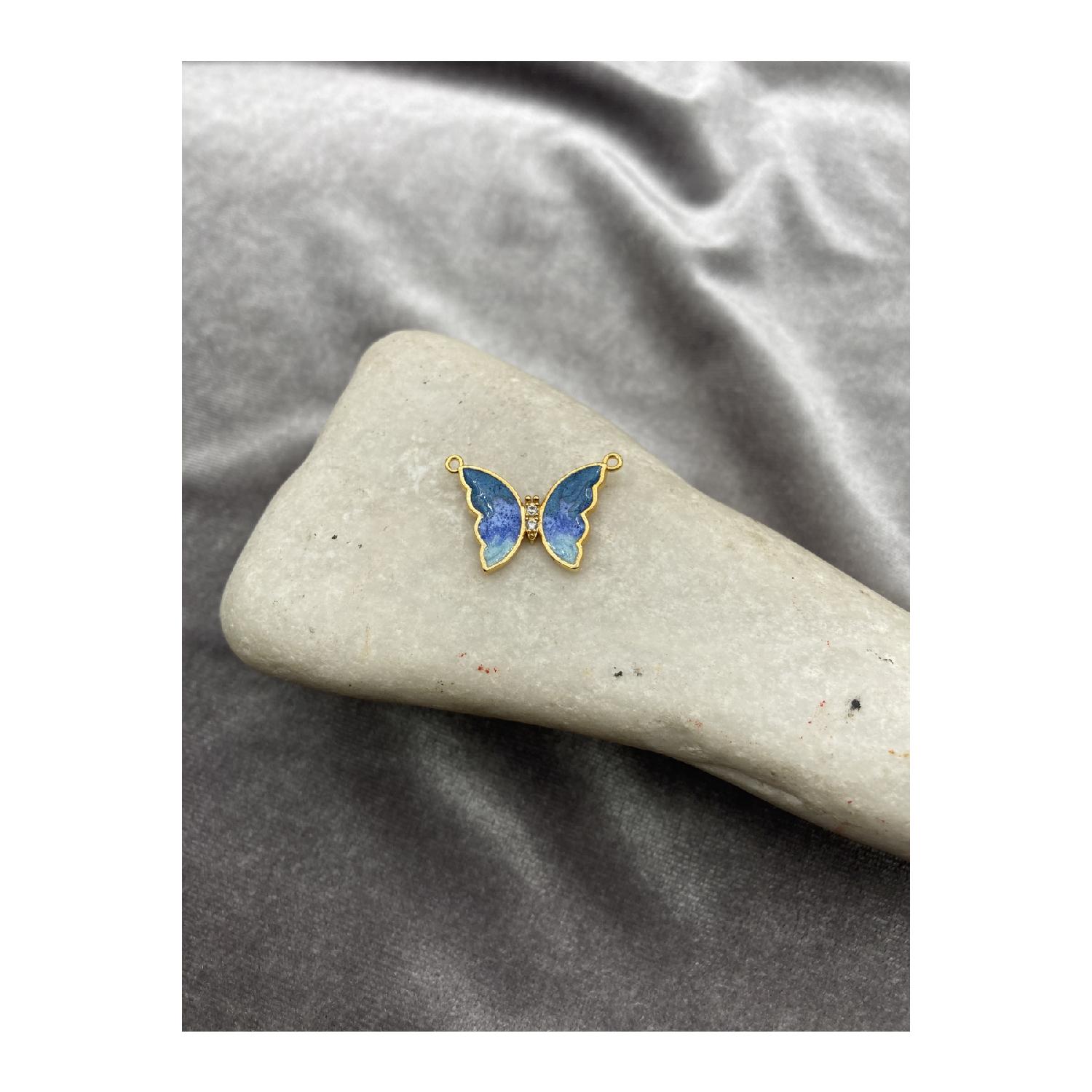 

Позолоченный циркон с камнем и жемчугом в виде бабочки, ожерелье, браслет