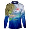 Mens Winter Fishing Jacket Warm Fleece Lined Softshell Windproof Outdoor Sportswear Hiking Camping Cycling