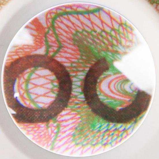 Mini Magnifier Dual Lens 30X 60X Jewelry Lens Loupe Magnifying Glass with LED