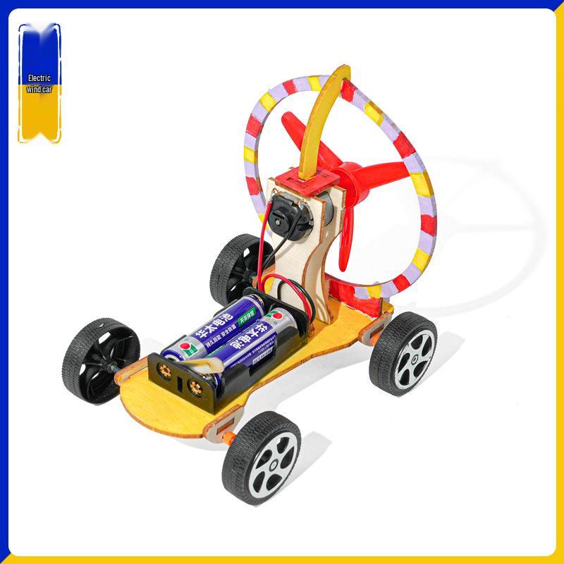 DIY Wind-Powered Car Kit for Primary School Science Projects