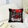 Pillow Cover for Bedroom Room and Living Room Sofa Decorative Cushion Cover Logo ccCR Cristiano