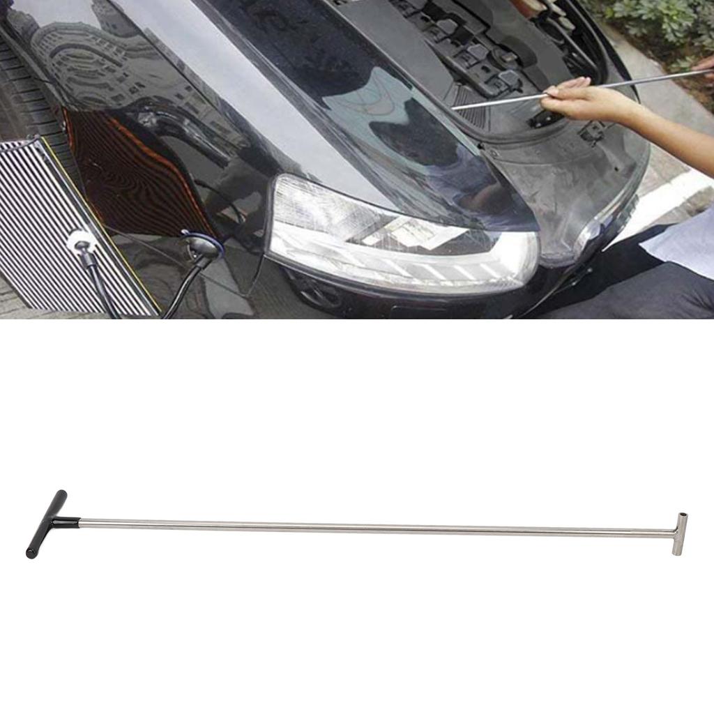 Paintless Dent Repair Rods Tools Stainless Steel Dent Removal Rods With 14 Replaceable Heads for Hai