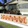 Thanksgiving Party Banner Autumn Thanksgiving Courtyard Decoration