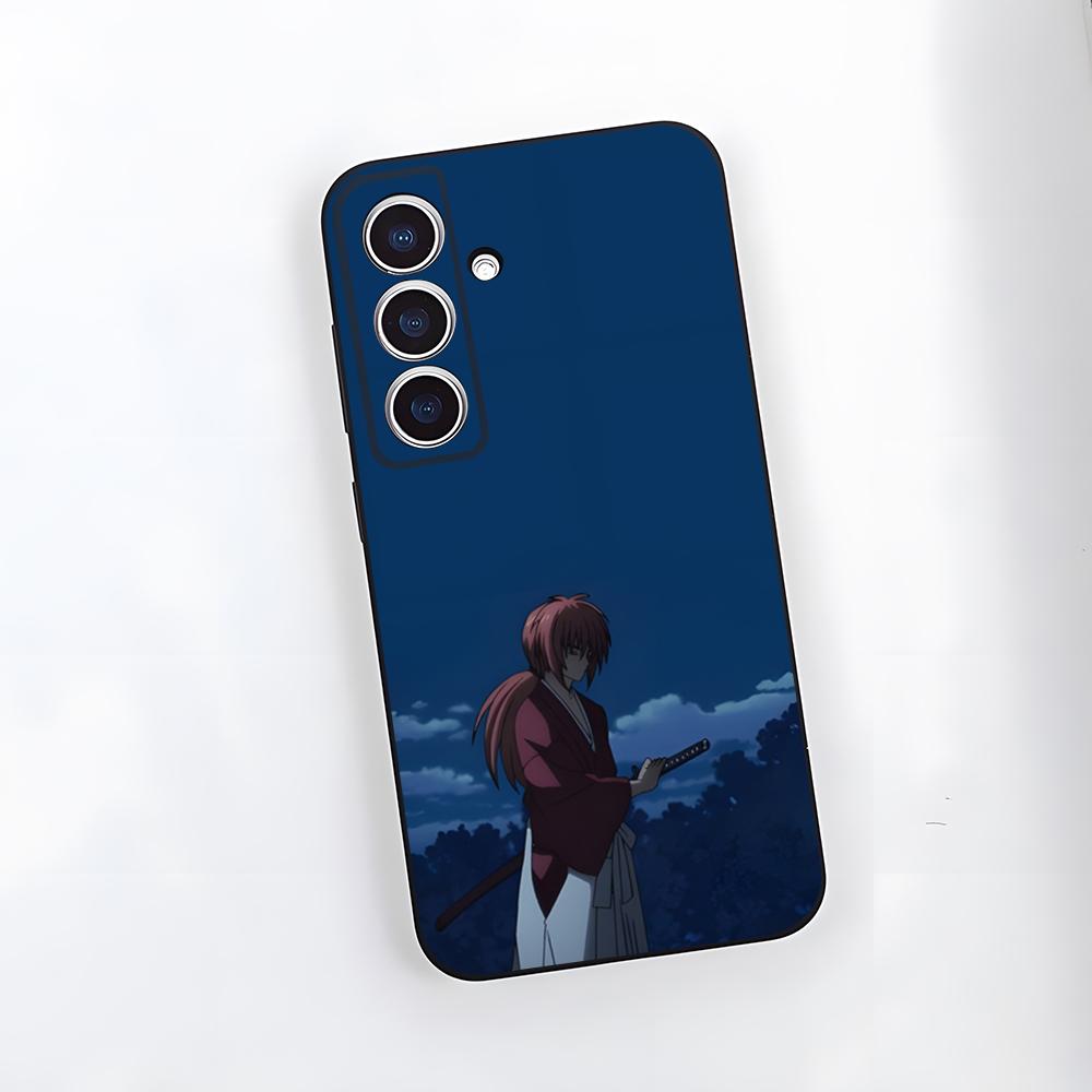 Rurouni Kenshin Anime Phone Case For Samsung A25 A13 A33 5G A54 A36 A35 A56 A52 A14 Shockproof Soft Cover