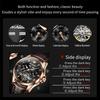 JINSHIDUN New Business and Leisure Men's Watch Tusso Multi -function Fully Automatic Mechanical Complex High -end Watch High -end Watch