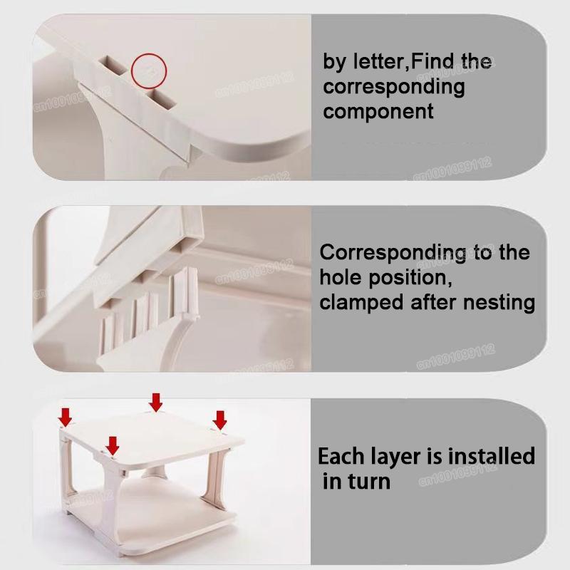Multi-layer Shoes Storage Rack Minimalist Shoe Organizer for Home Dormitory Saving Space Wall Corner Shoe Cabinets