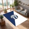 Tappeto Morbido Area Rug con Motivo Calcio FC Zürich Antiscivolo Tappeto per Pavimento Interno Tappetino Decorazione Sportiva per Camera da Letto