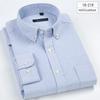 New In Shirt Plus Size 8xL Long-sleeve 100%cotton Shirts for Men Slim Fit Formal Plain Shirt Soft White Black Office Clothes