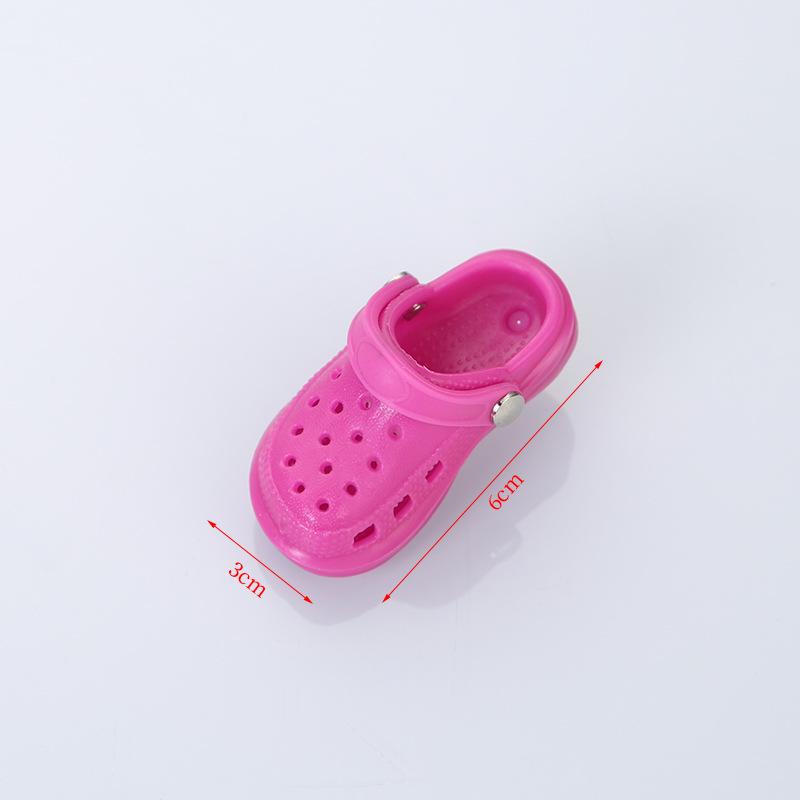 Cute Mini Slipper Charms: Versatile Couple Keychain Accessories