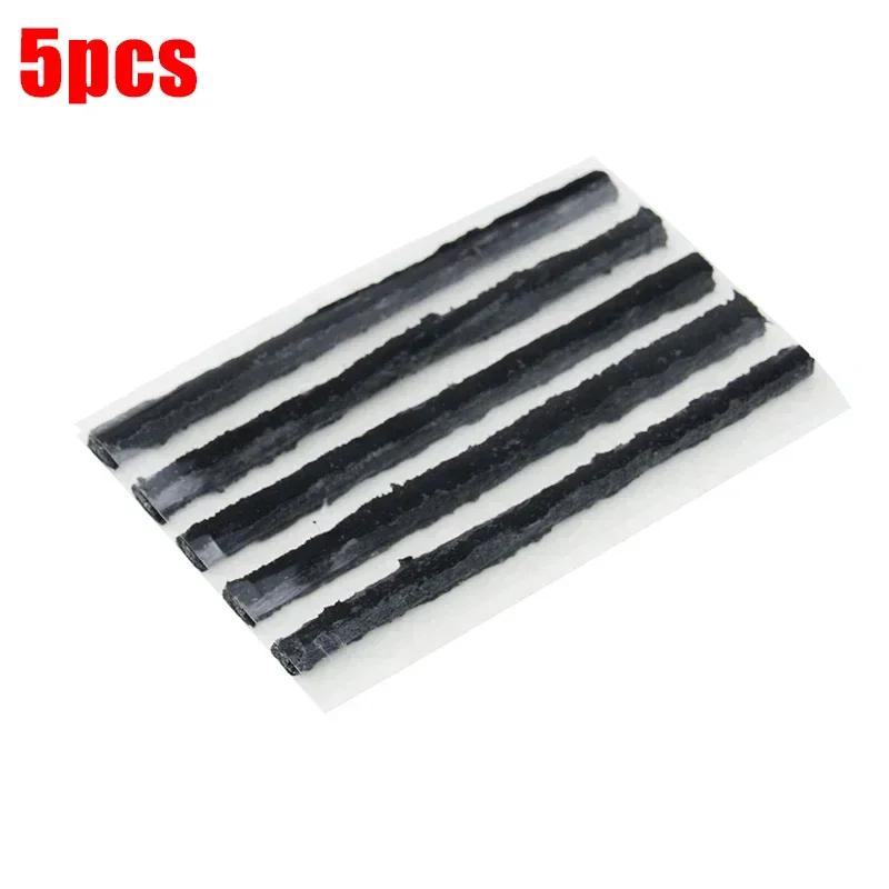 Car Tire Repair Tool Kit with Rubber Strips Tubeless Tyre Puncture Studding Plug Set Motorcycle Bike Truck Repair Accessories