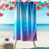 Jesus Gradient Blue Towel A must-have beach towel for beach travel