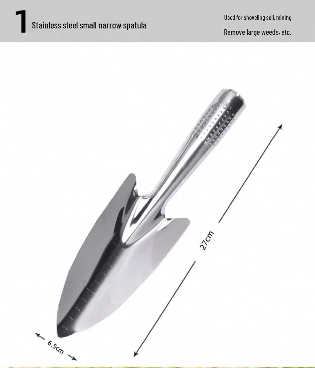 

Garden Tool Set: Flower & Vegetable Planting, Succulents, Beachcombing - Includes Spade & Shovel