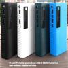 DIY Powerbank Holder Case For 5PCS 20650 Batteries Plastic Housing With Double USB Outputs And LED Light Function