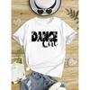 European Sizes Girls' Short-Sleeve T-Shirt with a Round Neck