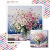 New Arrival 5D DIY Full Circle Diamond Painting "Bouquet" Embroidery Cross Stitch Home Decor Gift