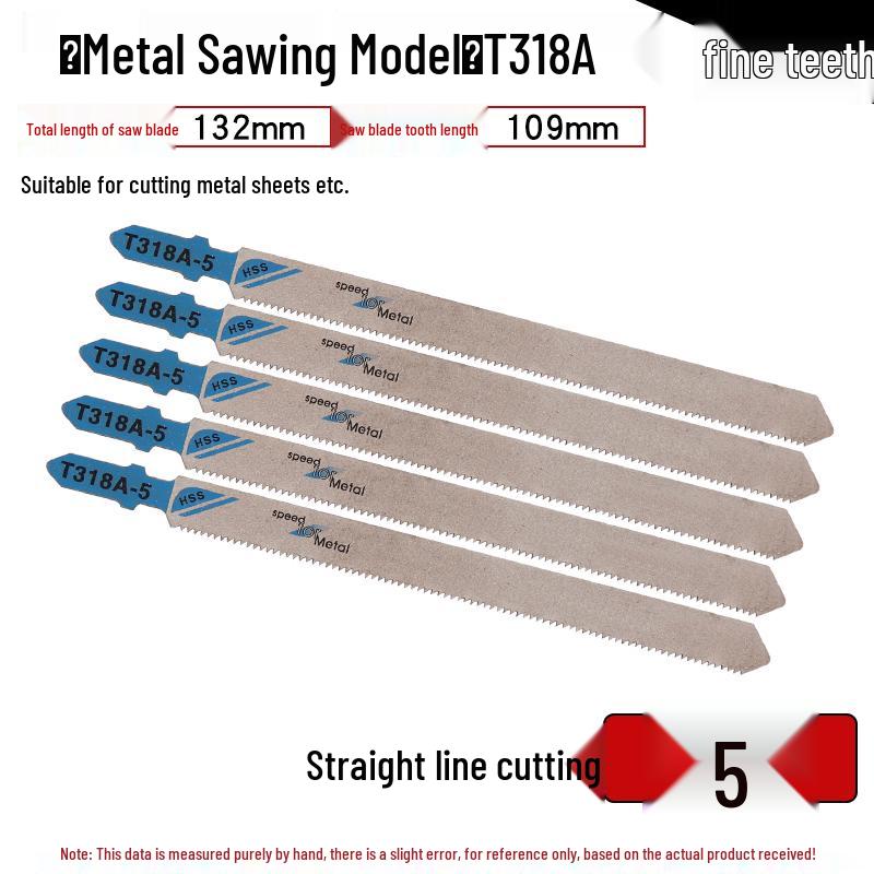 Curved Woodworking Aluminum Saw Blade: Fine, Coarse, Straight & Reciprocating Teeth for Electric Saws