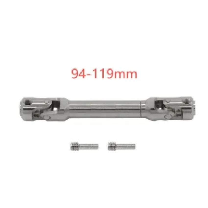 INJORA Steel Heavy-Duty Drive Shaft for 1:10 Rc Car Accessories Crawler Axial SCX10 90046 AXI03007 TRX4 Redcat Gen8 Accessories