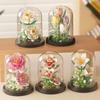 Jigsaw Puzzle Educational Building Blocks Flower Sunflower Rose Lily Model Toy