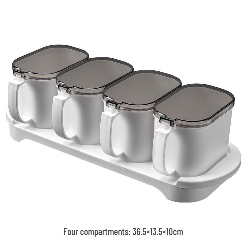 Visible Multi-Spec Kitchen Seasoning Set: Salt Shaker & Spice Jars