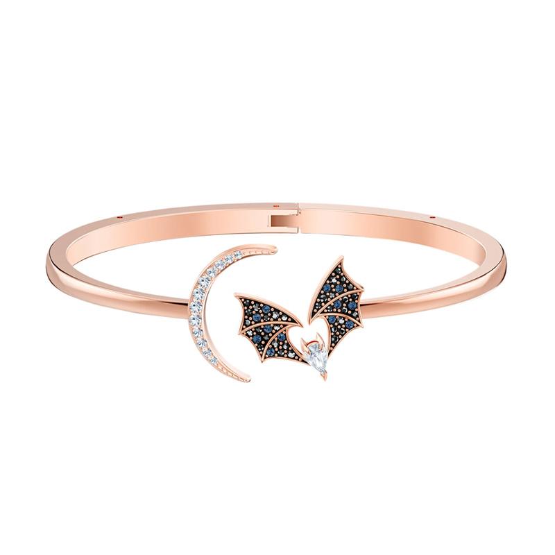 Swarovski Prosperity Series Asia Limited Lucky Magic Bat Bracelet Rose Gold 5491561 золотой